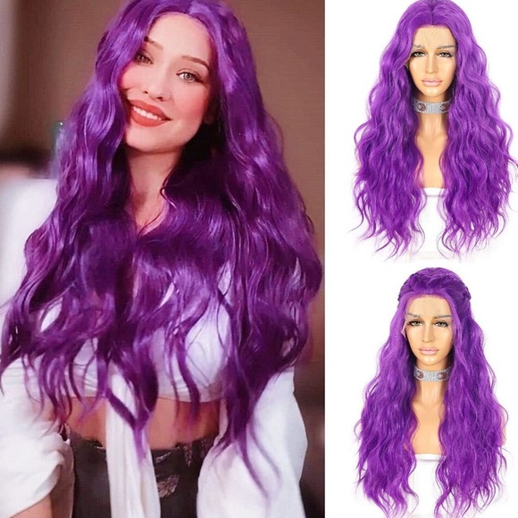 💫 Ji 24” WAVE 🌊 PURPLEWAVY LACE FRONT WIG💫 *NEW